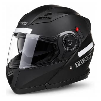 Capacete Moto Robocop Articulado Texx Gladiator V3 Escamoteável C/ Óculos Masculino Feminino
