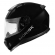 Capacete Moto Norisk Razor Monocolor Solid Black Preto C/ Selo Inmetro - Brilho