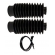 Sanfona Protetor Bengala Cg 125 Today Fan 125 Titan 125 12 Dentes Preta