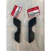 Par De Capa Borracha Do Bagageiro Nxr Bros 150 Bros 160 Xre 190 Xre 300 Até 2017 Original Honda - Preto