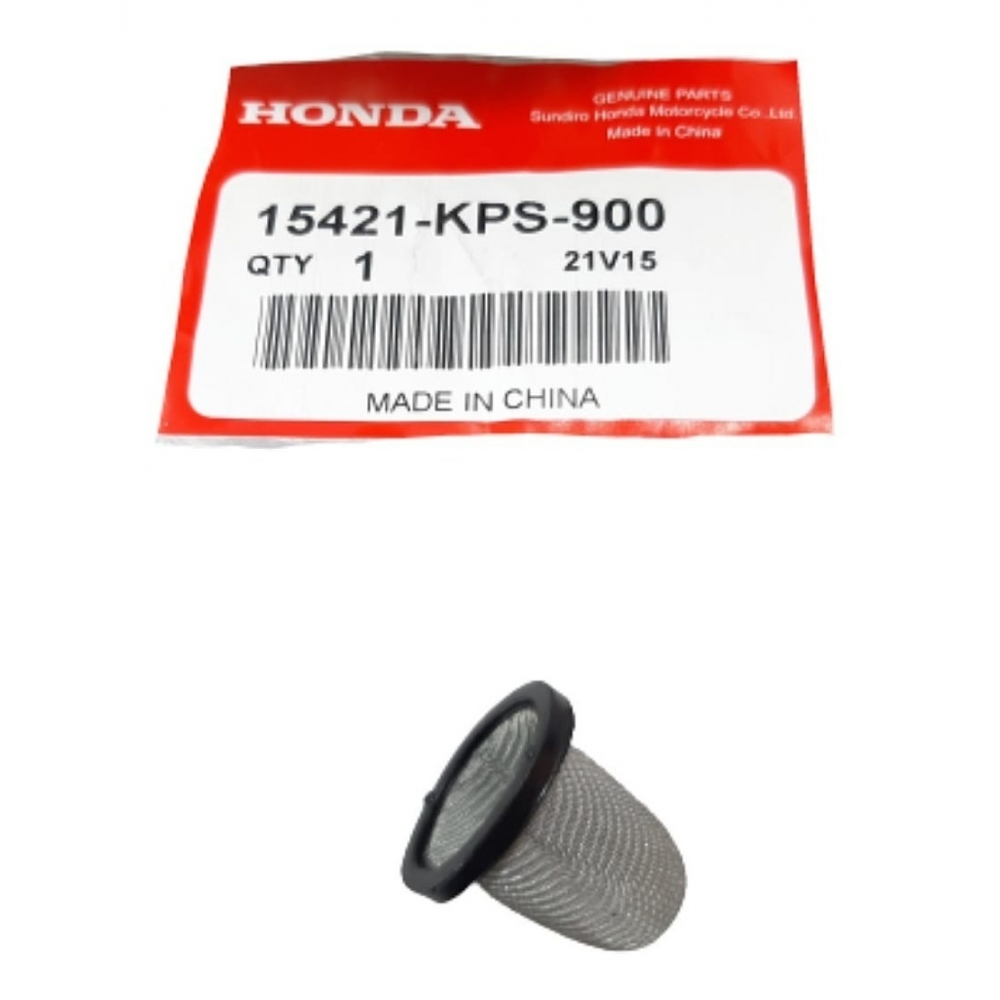 Tela Peneira Filtro Bomba Óleo Moto Cbx 150 Cbx 200 Xr 200 Fan 125 2004 a 2008 Titan 125 00 a 04 Original Honda 15421-KPS-900