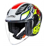 Capacete Moto Aberto Ls2 Of616 S Airflow II Sting 86 Escorpião C/ Spoiler Masculino Feminino
