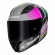 Capacete Moto LS2 FF810 Vigo Shift Light Cinza Rosa C/ Spoiler Masculino Feminino Lançamento