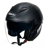 Capacete Moto Aberto Helt City Com Óculos Interno