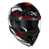 Capacete Moto Esportivo Fechado Norisk Strada 2 Evoque Branco Preto Vermelho C/ Óculos Lançamento