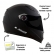 Capacete Moto Fechado Ls2 Ff358 Classic Monocolor Preto Fosco Esportivo C/ Selo Inmetro