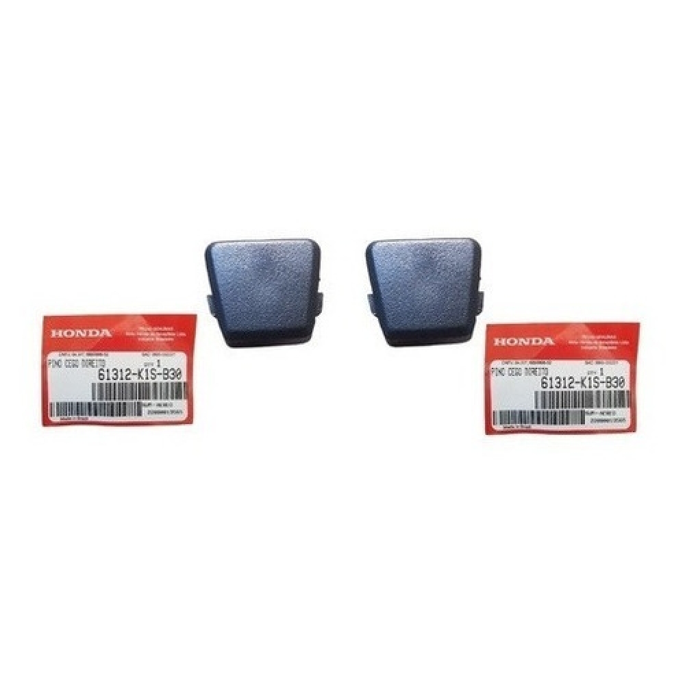 Par De Tampinha Acabamento Tampa Painel Moto Nxr Bros 160 2022 2023 2024 Original Honda 61312-K1S-B30
