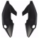 Par De Carenagem Banana Lateral Farol Titan 150 Fan 150 125 2014 2015 Preta Bananinha Modelo Original - Preto