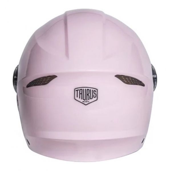 Capacete Aberto Feminino Moto Joy23 Joy 23 By Taurus Custom Vintage Rosa C/ Acabamento Interno Couro - Rosa-claro