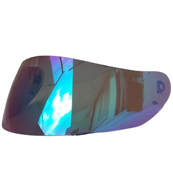Viseira Iridium Camaleão Colorida Capacete Helt Race 993 / Plus 993 Mt Thunder Mt Blade Shoxx Axxis - Iridium Camaleão
