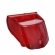 Lente Lanterna Luz Freio Traseira Moto Pop 110 Pop 110i Mod Original - Vermelha