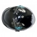 Capacete Moto Feminino Aberto Ebf Thunder Spark Jet Borboleta Preto Rosa Azul Lilás C/ Selo Inmetro - Azul Tiffany