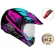 Capacete Moto Feminino Esportivo Ebf Super Motard Action Preto Rosa Cross Trilha C/ Selo Inmetro - Rosa