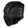 Capacete Moto Robocop Escamoteável Norisk Force 2 Preto Fosco Articulado C/ Óculos E Selo Inmetro - Preto Cinza Fosco
