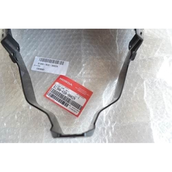 Carenagem Mascara Farol Xre 190 Xre190 Carcaça Central Original Honda Preta