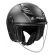 Capacete Moto Aberto Ls2 Of616 S Airflow II Black Preto Fosco C/ Spoiler Masculino Feminino