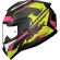 Capacete Esportivo Moto Norisk Razor FF808 Fechado Masculino Feminino - Speedmax Amarelo Rosa