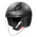 Capacete Moto Aberto Ls2 Of616 S Airflow II Black Preto Fosco C/ Spoiler Masculino Feminino