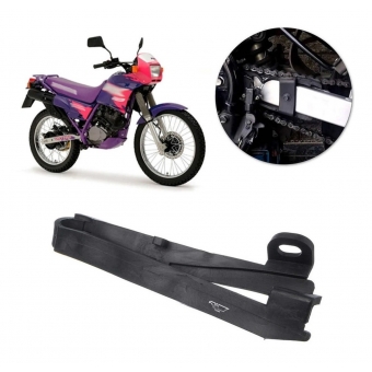Saboneteira Guia Deslizador Corrente Transmissão Moto Honda Xlr 125 / Nx 200 Borracha Balança Mod Original