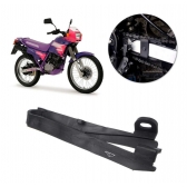 Saboneteira Guia Deslizador Corrente Transmissão Moto Honda Xlr 125 / Nx 200 Borracha Balança Mod Original - Preto