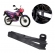 Saboneteira Guia Deslizador Corrente Transmissão Moto Honda Xlr 125 / Nx 200 Borracha Balança Mod Original - Preto