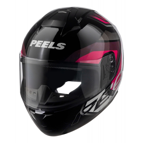 Capacete Moto Feminino Peels Spike Ls Gtx 2 Preto Rosa C/ Selo Inmetro Lançamento