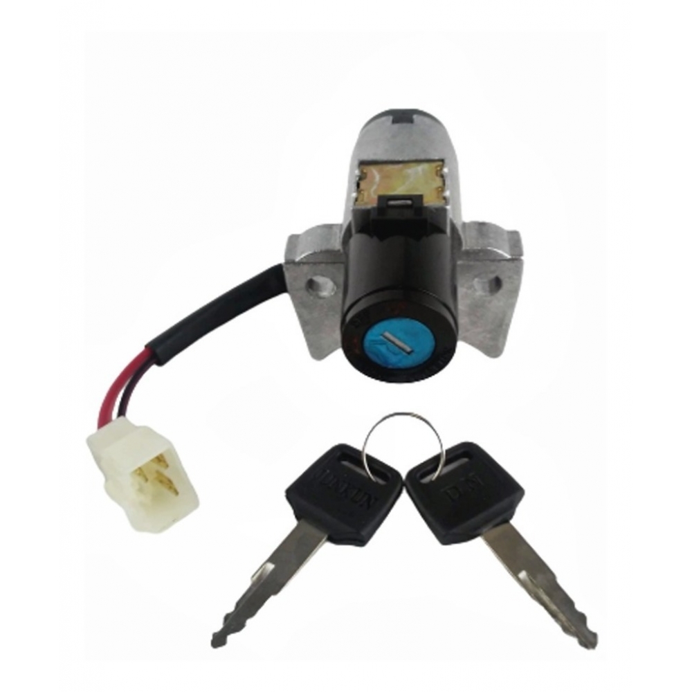 Chave Contato Miolo Ignição Moto Titan 160 Fan 160 Cg 160 Start 2016 2017 2018 Modelo Original Zouil