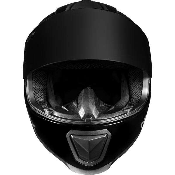 Capacete Moto Norisk Razor Monocolor Solid Black Preto C/ Selo Inmetro - Brilho