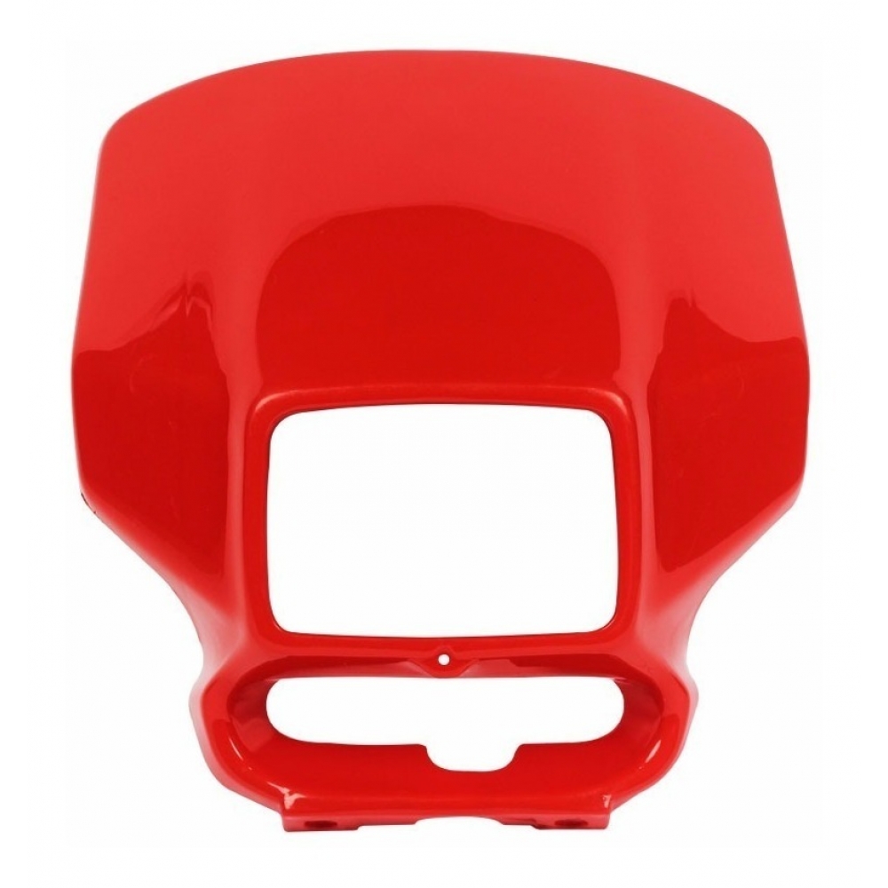 Carenagem Mascara Farol Honda 200r Xr 200 Vermelha 2001 2002 Vermelho - Vermelha