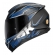Capacete Esportivo Moto Norisk Razor FF808 Fechado Masculino Feminino - Ghost Azul