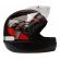 Capacete Moto Taurus Fórmula 1 Neo Preto Fosco Vermelho - Preto Vermelho