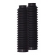 Sanfona Protetor Bengala Moto Nxr Bros 125 150 Até 2008 Xlr 125 Xtz 125 Xls 125 18 Dente Preta