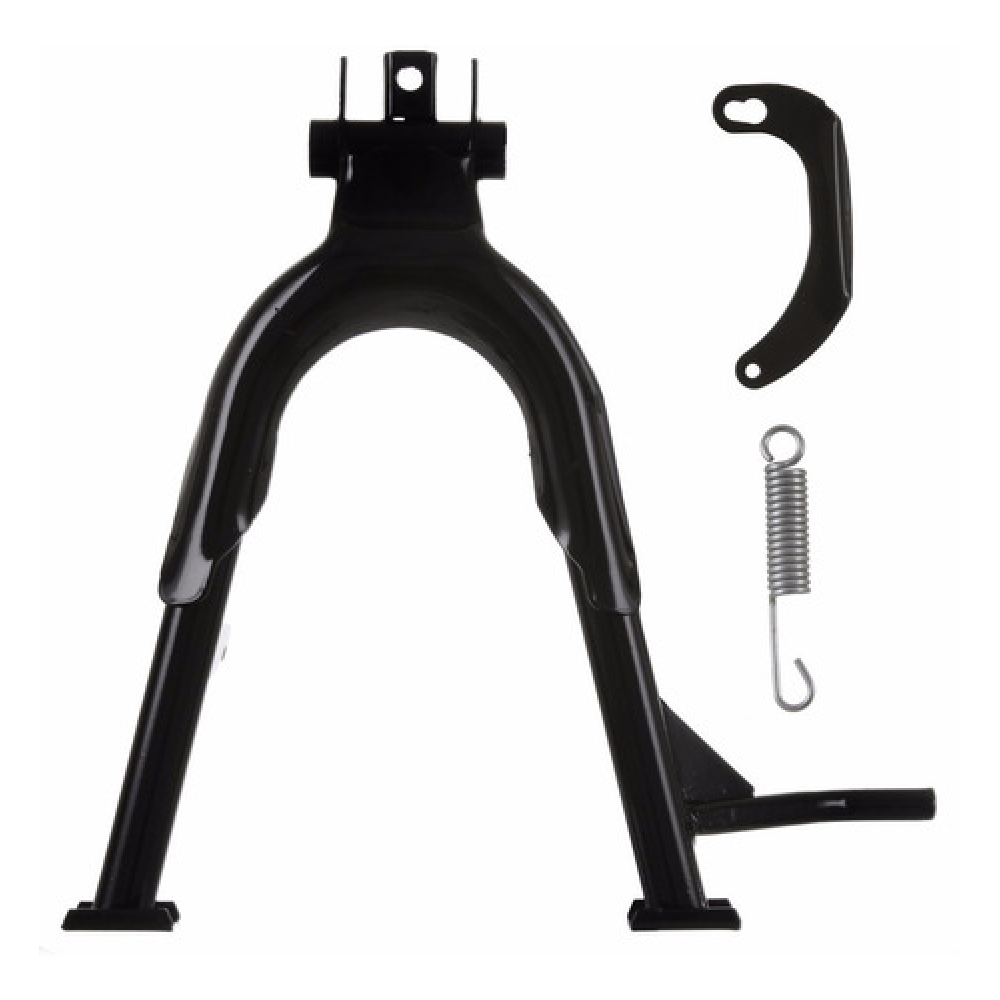 Cavalete Apoio Descanso Central Moto Cg Fan 125 2009 2010 2011 2012 2013 2014 Completo C/ Suporte e Mola