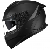 Capacete Moto Esportivo Fechado Norisk Strada 2 Monocolor Preto Fosco C/ Óculos Interno Lançamento
