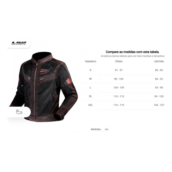 Jaqueta Masculina Moto Ls2 Garda Motociclista Verão Ventilada C/ Proteções