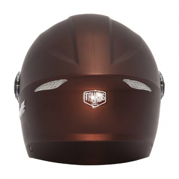 Capacete Moto Aberto Feminino Masculino Joy 23 San Marino By Taurus Biz Marrom C/ Acabamento Interno Couro - Marrom