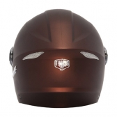 Capacete Moto Aberto Feminino Masculino Joy 23 San Marino By Taurus Biz Marrom C/ Acabamento Interno Couro - Marrom