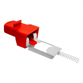 Botão Vermelho De Abertura Trava Da Base Baú Bauleto Smart Box 28 45 Litros Pro Tork Original