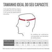 Capacete Taurus Formula 1R Viseira 2mm Modelo Novo - Branco