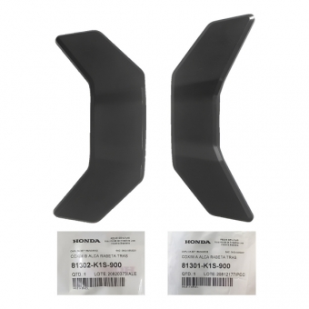 Par De Capa Borracha Do Bagageiro Moto Nxr Bros 160 Xre 190 2025 2026 2027 Em Diante Original Honda