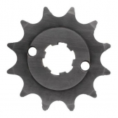 Pinhão Pião Moto Trilha Crf 230 Xr 200 Cbx 200 Pião 12 Dentes + Força - Preto