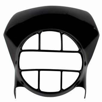 Carenagem Mascara Farol Honda Xls 125 Xlx 250 Xl 250r  Preta Mod Original