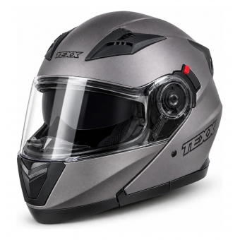 Capacete Moto Robocop Articulado Texx Gladiator V3 Escamoteável C/ Óculos Masculino Feminino