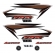 Kit Adesivos Faixas Moto Yamaha Ybr 125 2004 Prata Cinza Jogo Adesivo